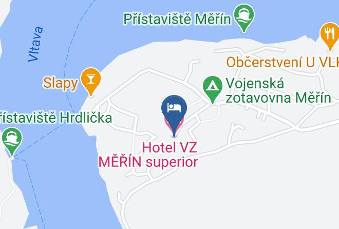 Benesov - Hotel Vz Merin Maps