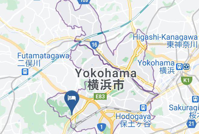 Yokohama City Hodogaya Ward - Hotel W Mulia Maps