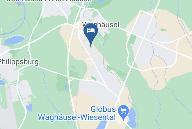 Karlsruhe - Hotel Waghauseler Hof Gmbh Maps