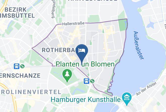 Stadt Hamburg - Hotel Wagner Im Dammtorpalais Hamburg Maps