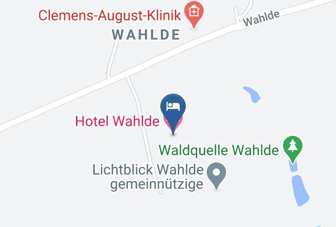 Hotel Wahlde Map
