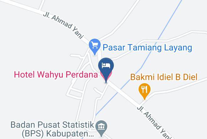 Barito Timur - Hotel Wahyu Perdana Maps