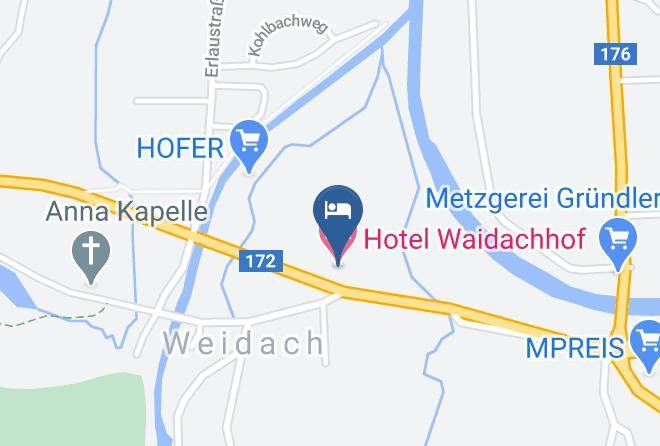 Kitzbuhel - Hotel Waidachhof Maps