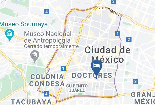 Cuauhtemoc - Hotel Waikiki Maps