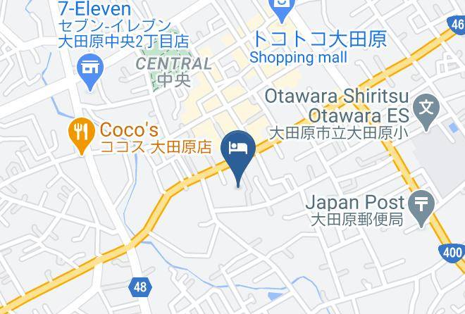 Ohtawara City - Hotel Wajimaya Maps