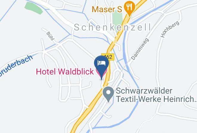 Rottweil - Hotel Waldblick Maps