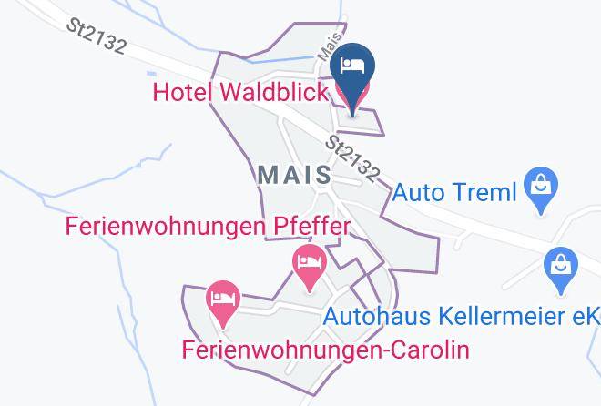 Regen - Hotel Waldblick Maps