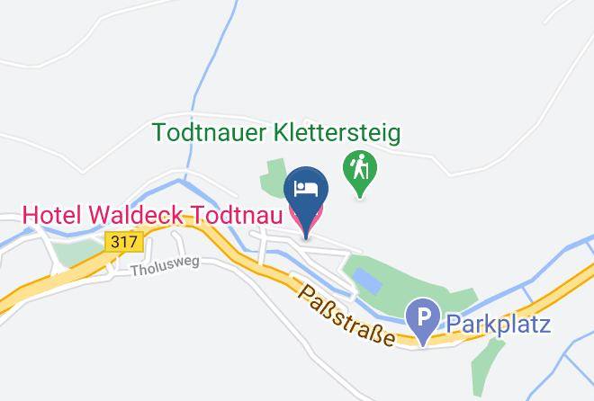 Lorrach - Hotel Waldeck Todtnau Maps