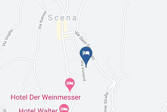 Hotel Walder A Scena Sudtirolo Map