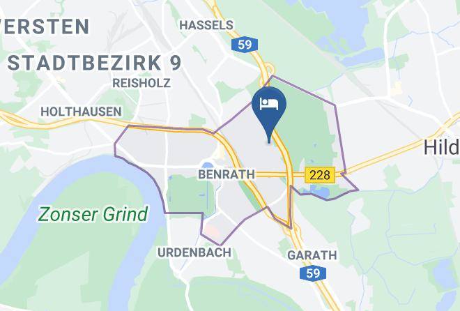 Dusseldorf - Hotel Waldesruh Maps