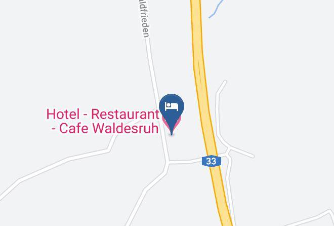 Osnabruck - Hotel Restaurant Cafe Waldesruh Maps