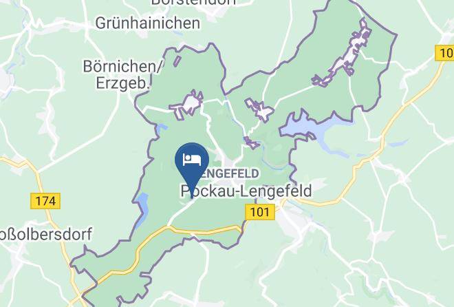Hotel Waldesruh Lengefeld Map