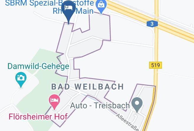 Main Taunus Kreis - Hotel Waldesruh Maps