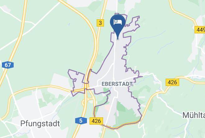Darmstadt - Hotel Waldfriede Maps