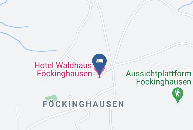Hotel Waldhaus Fockinghausen Map