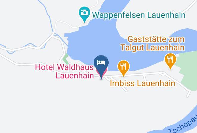 Hotel Waldhaus Lauenhain Gmbh Map