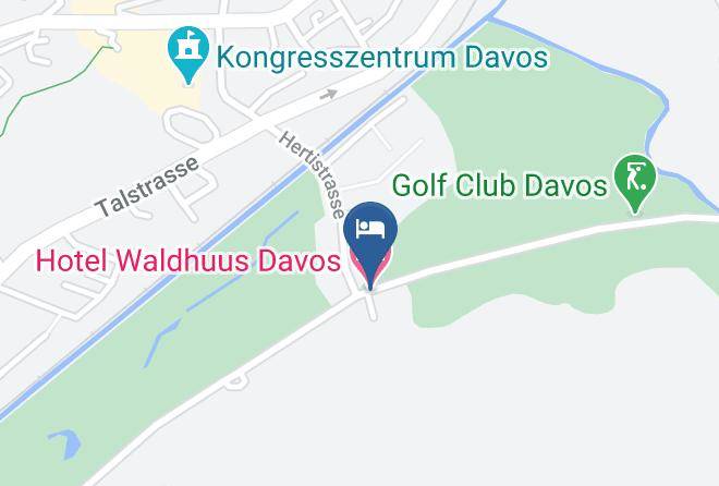 Prattigau Davos - Hotel Waldhuus Davos Maps