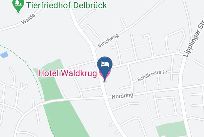 Paderborn - Hotel Waldkrug Maps