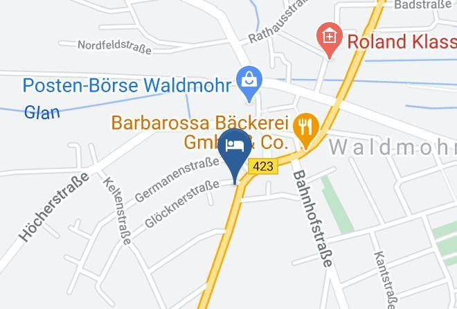 Kusel - Hotel Waldoza Maps