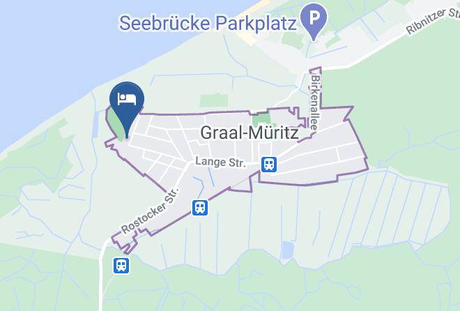 Hotel Waldperle Graal Muritz Map
