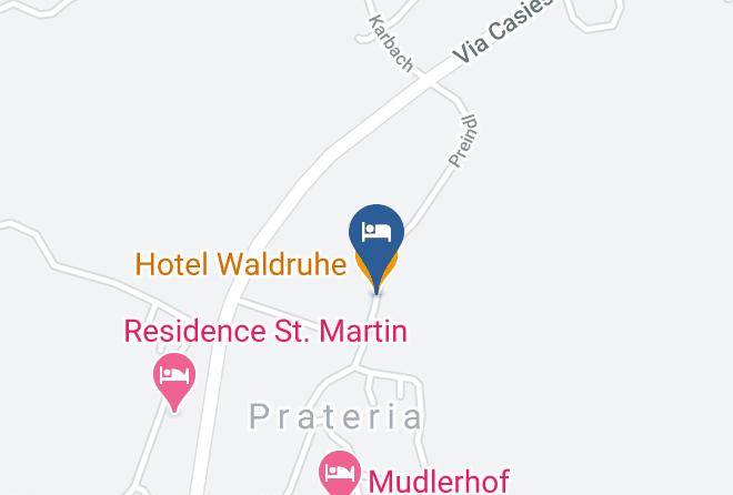 Bolzano - Hotel Waldruhe Maps