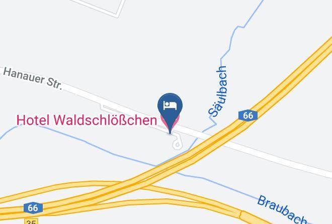 Hotel Waldschloschen Map