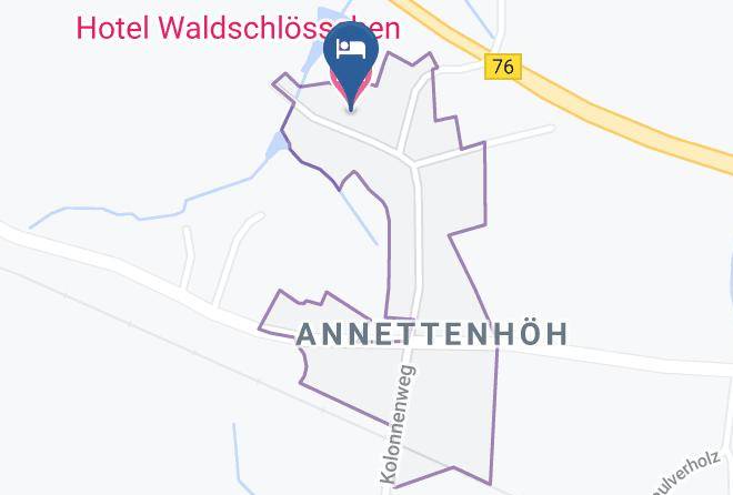 Schleswig Flensburg - Hotel Waldschlosschen Maps