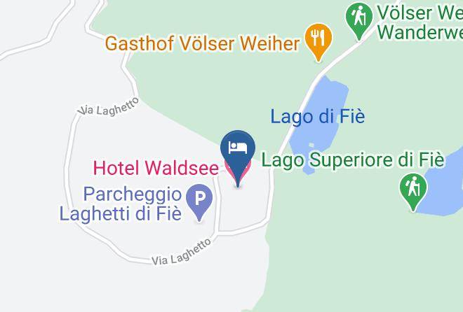 Bolzano - Hotel Waldsee Maps