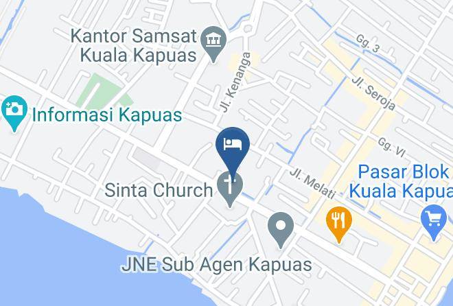 Kapuas - Hotel Walet Mas Maps