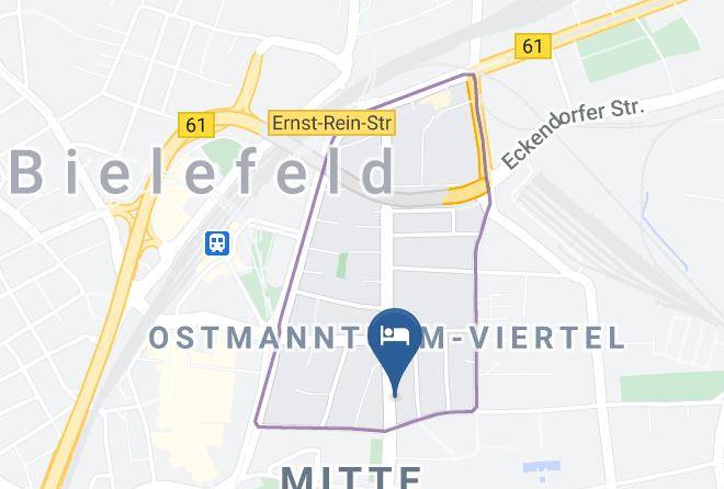 Bielefeld - Wali's Hotel Maps
