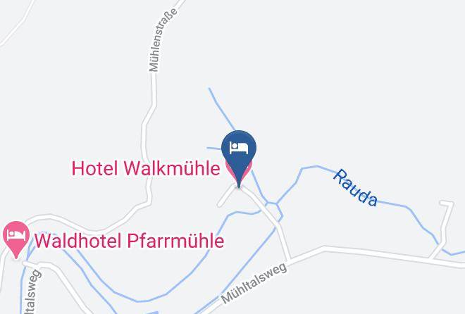 Saale Holzland Kreis - Hotel Walkmuhle Maps