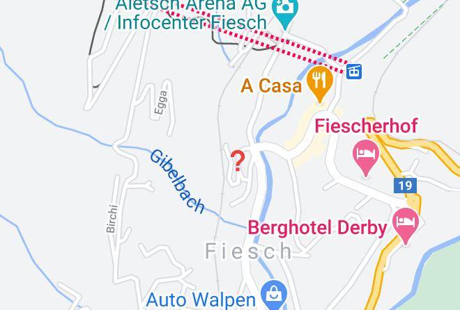 Goms - Hotel Walliser Kanne Fiesch Maps