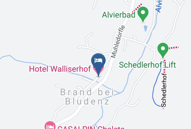 Hotel Walliserhof Map