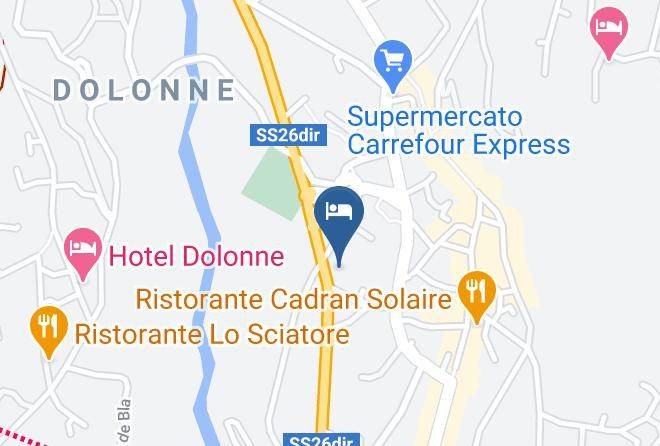 Aosta - Hotel Walser Maps