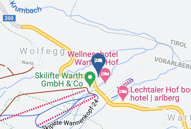Bregenz - Hotel Walserstube Maps