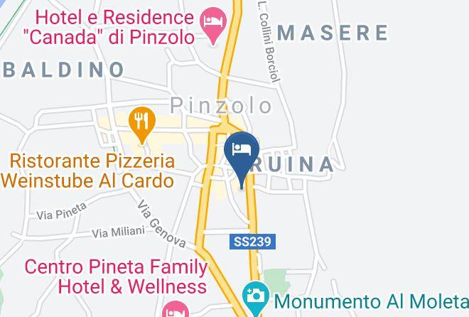 Trento - Albergo Wanda Maps