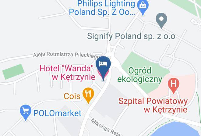 Ketrzynski - Hotel Wanda W Ketrzynie Maps