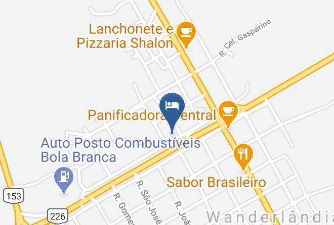 Hotel Wanderlandia Map