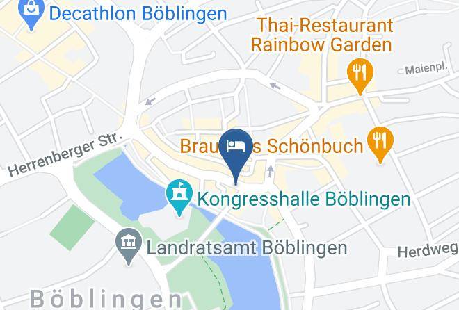 Boblingen - Hotel Wanner Maps