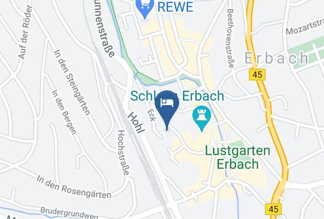 Odenwaldkreis - Hotel Wappenstube Maps