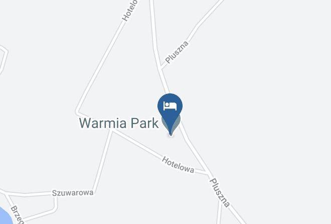 Olsztynski - Hotel Warmia Park Maps