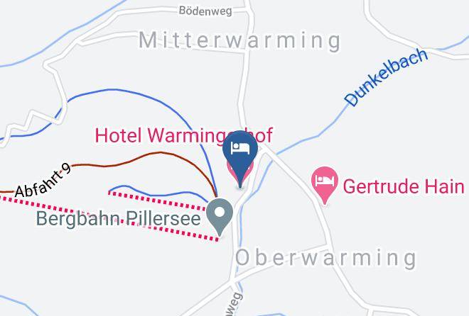 Kitzbuhel - Hotel Warmingerhof Maps