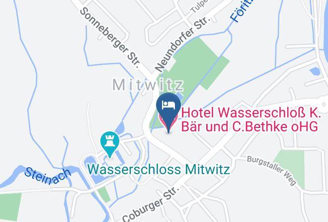 Kronach - Hotel Wasserschlos K Bar Und C Bethke Ohg Maps