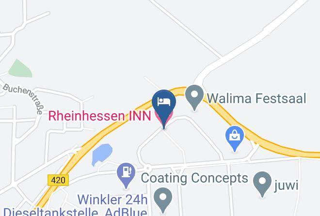 Alzey Worms - Rheinhessen Inn Maps