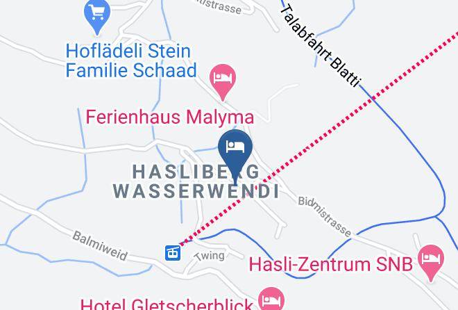 Interlaken Oberhasli - Hotel Wasserwendi Maps