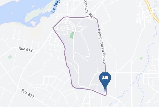 Bamako - Hotel Wassulu Maps