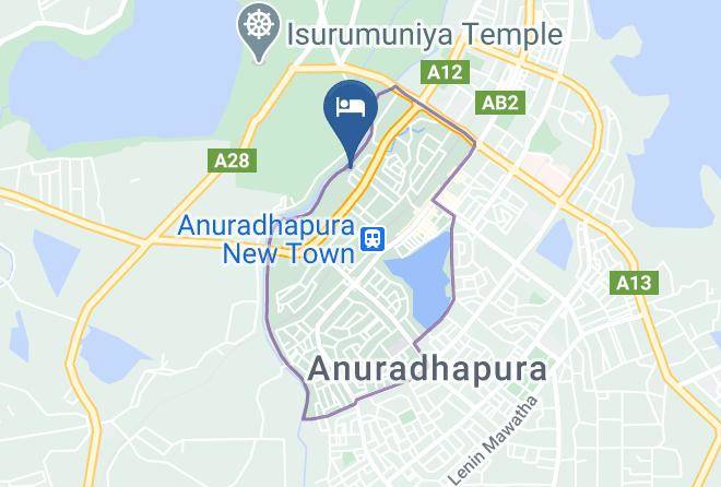 Anuradhapura - Hotel Water Garden Maps
