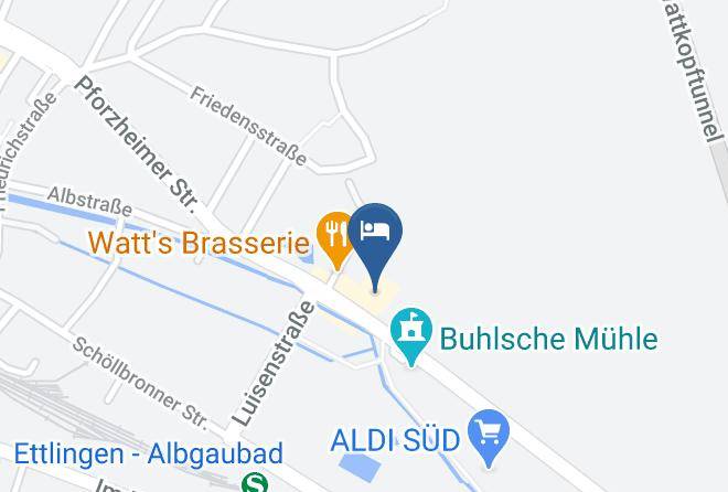 Karlsruhe - Hotel Watthalden Ettlingen Maps