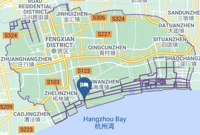 Fengxian District - Hotel Wave Resort Maps