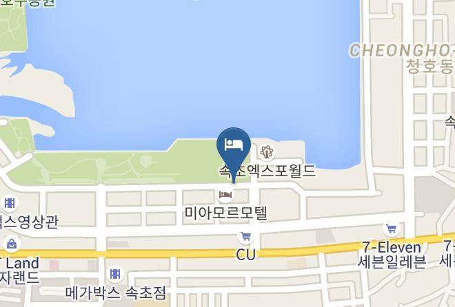 Hotel Wave Map - Gangwondo - Sokchosi
